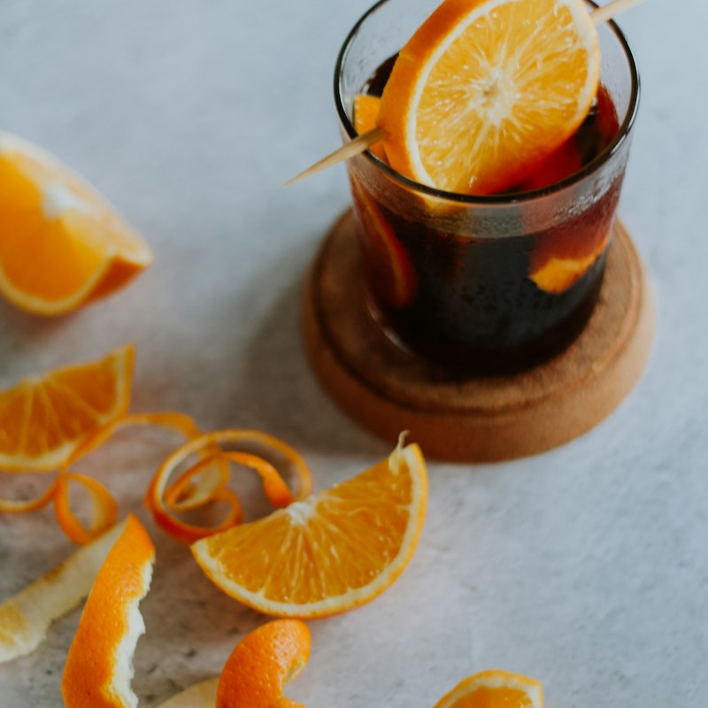 Iced Orange Coffee